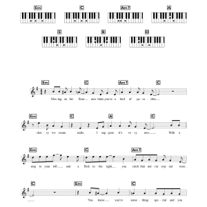 Duran Duran Rio Musik Noten - Piano Chords/Lyrics - 109605-0