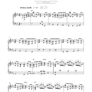 Earl Hines Hot Soup Musik Noten - Piano Solo - 122208-0