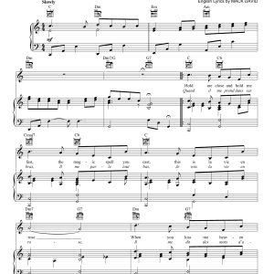 Edith Piaf La Vie En Rose (Take Me To Your Heart Again) Musik Noten - Piano Solo - 151520-0