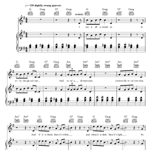 Eliot Kennedy Believe (from 'Finding Neverland') Musik Noten - Piano, Vocal & Guitar Chords - 122504-0