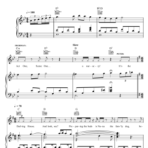 Eliot Kennedy Neverland (Reprise) (from 'Finding Neverland') Musik Noten - Piano, Vocal & Guitar Chords - 122510-0