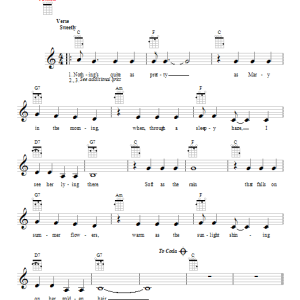 Elvis Presley Mary In The Morning Musik Noten - Ukulele - 152116-0