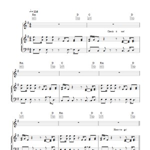 Elyar Fox Do It All Over Again Musik Noten - Piano, Vocal & Guitar Chords - 117962-0