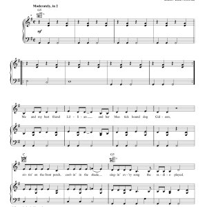 Emmy Lou Harris Red Dirt Girl Musik Noten - Piano, Vocal & Guitar Chords - 158669-0