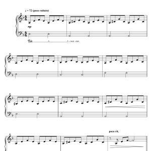 Ennio Morricone Sister Sara's Theme (Django Unchained) Musik Noten - Piano Solo - 123463-0