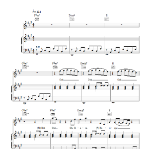 Enrique Iglesias Takin' Back My Love Musik Noten - Piano, Vocal & Guitar Chords - 117584-0