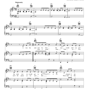 Eric Church Talladega Musik Noten - Piano, Vocal & Guitar Chords - 157253-0