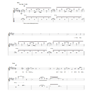 Eric Clapton Call Me The Breeze Musik Noten - Guitar Tab - 157328-0