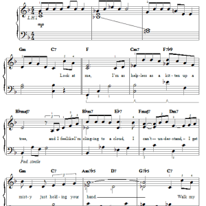 Erroll Garner Misty Musik Noten - Piano Chords/Lyrics - 109513-0