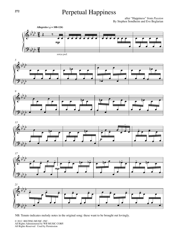 Eve Beglarian Perpetual Happiness Musik Noten - Piano Solo - 179202-0
