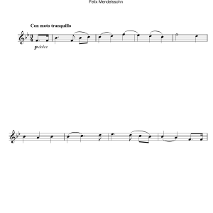 Felix Mendelssohn Nocturne (from A Midsummer Night's Dream) Musik Noten - Piano Solo - 117483-0