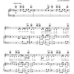 Fifth Harmony feat. Ty Dolla $ign Work From Home Musik Noten - Easy Piano - 174820-0