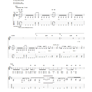 Five Finger Death Punch You Musik Noten - Guitar Tab - 154919-0