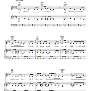 Francesca Battistelli Strangely Dim Musik Noten - Piano, Vocal & Guitar Chords - 152567-0
