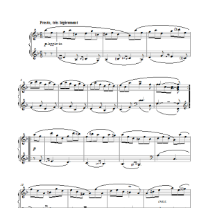 Francois Couperin Les Papillons Musik Noten - Piano Solo - 117852-0
