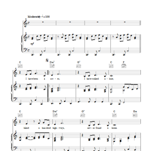 Frank Sinatra Love's Been Good To Me Musik Noten - Piano, Vocal & Guitar Chords - 111195-0