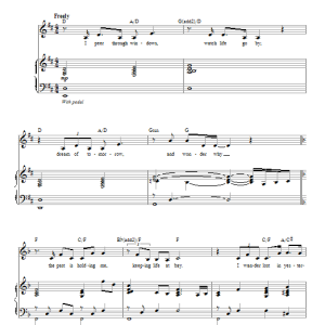 Frank Wildhorn Someone Like You Musik Noten - Piano & Vocal - 151041-0