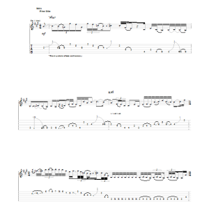 Frank Zappa I'm The Slime Musik Noten - Guitar Chords/Lyrics - 121215-0