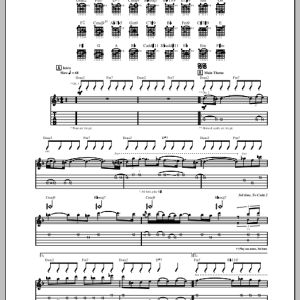 Frank Zappa Little Umbrellas Musik Noten - Guitar Tab - 150900-0