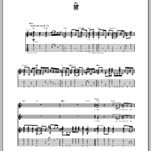 Frank Zappa Uncle Remus Musik Noten - Guitar Tab - 150869-0