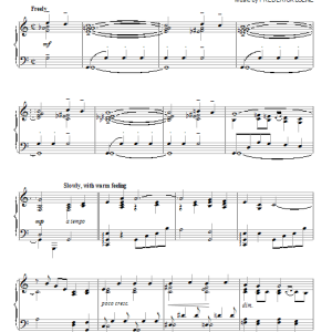 Frederick Loewe On The Street Where You Live Musik Noten - Piano Solo - 150778-0