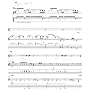 Free The Hunter Musik Noten - Guitar Tab - 155367-0