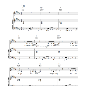 Gabrielle Out Of Reach Musik Noten - Piano Chords/Lyrics - 107192-0