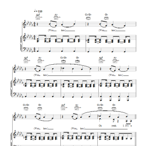 Gary Barlow Face To Face Musik Noten - Piano, Vocal & Guitar Chords - 118032-0