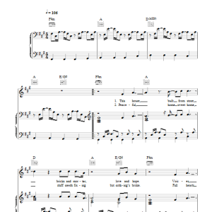 Gary Barlow This House Musik Noten - Piano, Vocal & Guitar Chords - 118044-0