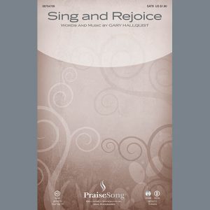 Gary Hallquist Sing And Rejoice Musik Noten - SATB Choir - 88278-thumbnail
