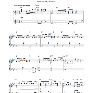 Gary Portnoy Where Everybody Knows Your Name Musik Noten - Piano Chords/Lyrics - 102150-0