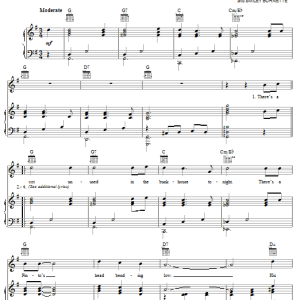 Gene Autry There's An Empty Cot In The Bunkhouse Tonight Musik Noten - Ukulele - 150362-0