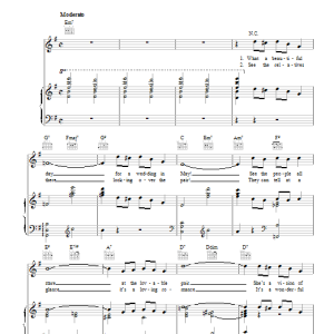 Gene Kelly For Me And My Gal Musik Noten - Piano, Vocal & Guitar Chords - 110597-0