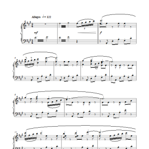George Fenton Frozen Planet, Leaping Penguins Musik Noten - Piano Solo - 117899-0