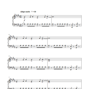 George Fenton The Blue Planet, Sardine Run Musik Noten - Piano Solo - 117904-0