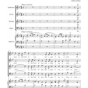 George Rathbone Rejoice In The Lord Alway Musik Noten - Choir - 120985-0