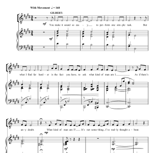 George Stiles The Kind Of Man I Am (From 'Betty Blue Eyes') Musik Noten - Piano, Vocal & Guitar Chords - 110513-0