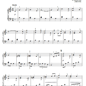 Georges Bizet Au Fond Du Temple Saint Musik Noten - Piano Solo - 117255-0