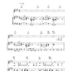 Geri Halliwell Lift Me Up Musik Noten - Piano Chords/Lyrics - 109474-0