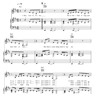 Gregory Porter Hey Laura Musik Noten - Piano, Vocal & Guitar Chords - 118474-0