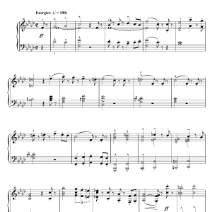 Gustav Mahler Symphony No.1 'Titan' (4th Movement: Sturmisch Bewegt) Musik Noten - Piano Solo - 110671-0