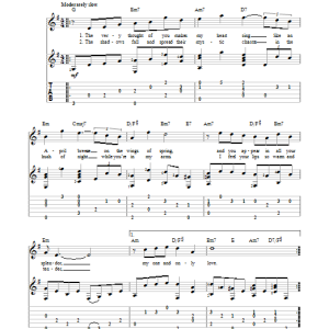 Guy Wood My One And Only Love Musik Noten - Very Easy Piano - 179180-0