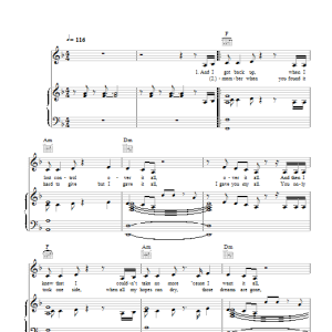 Haim Days Are Gone Musik Noten - Piano, Vocal & Guitar Chords - 117536-0