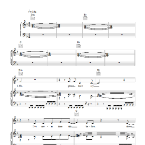 Haim If I Could Change Your Mind Musik Noten - Piano, Vocal & Guitar Chords - 117492-0