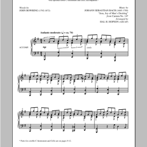 Hal Hopson In The Cross Of Christ I Glory Musik Noten - SATB Choir - 93126-0