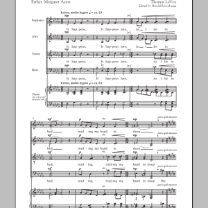 Harold Rosenbaum White Stones Musik Noten - SATB Choir - 78290-0