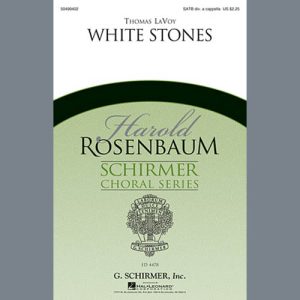 Harold Rosenbaum White Stones Musik Noten - SATB Choir - 78290-thumbnail