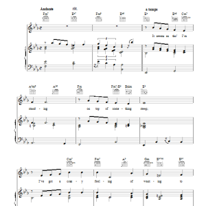 Harry Warren Devil May Care Musik Noten - Piano, Vocal & Guitar Chords - 110481-0
