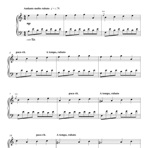 Hauschka Farewell, Herr Schwarz (Theme) Musik Noten - Piano Solo - 121159-0