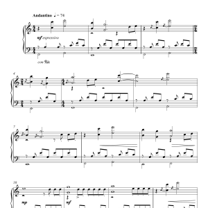 Hauschka My Family Lived Here Musik Noten - Piano Solo - 123031-0
